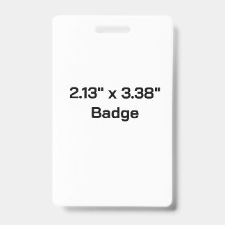 Tarjeta De Identificación Crea tu propio 2.13" x 3.38"