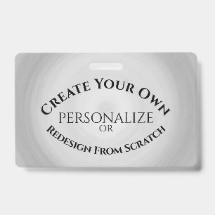 Tarjeta De Identificación Crea tu Propio Personalizado