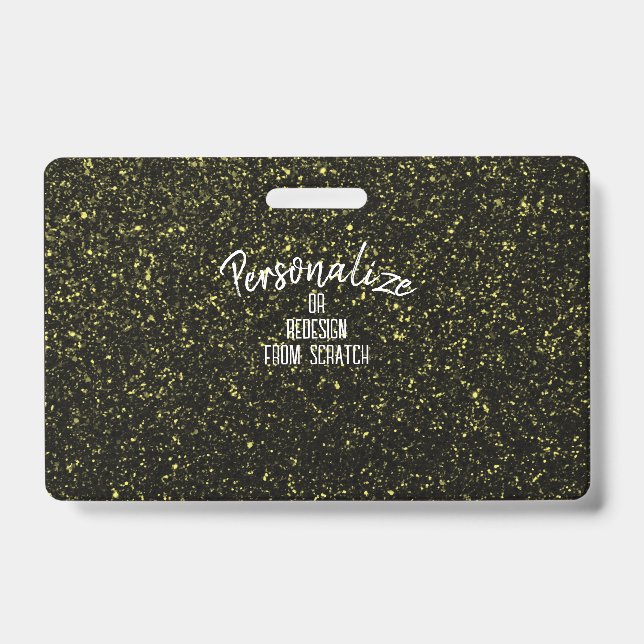 Tarjeta De Identificación Crea tus Propios Personalizados (Parte frontal)