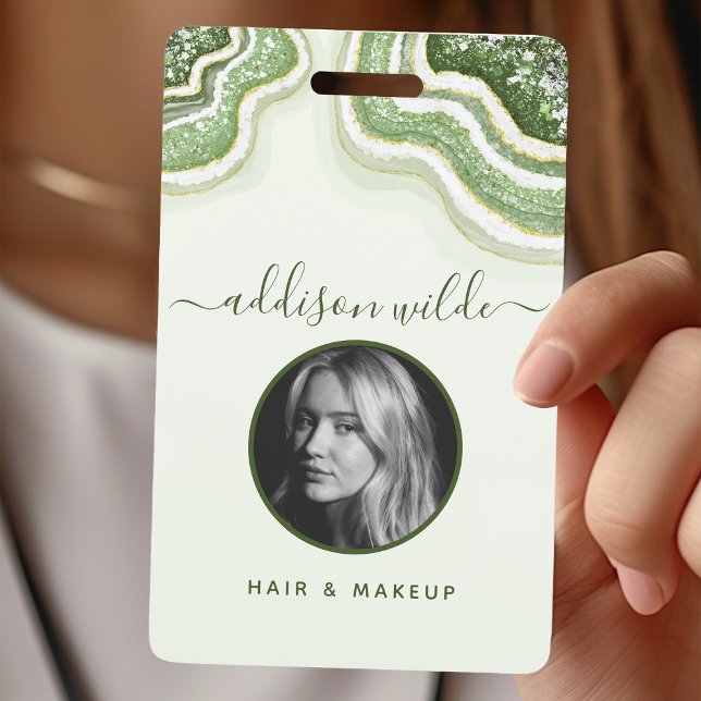 Tarjeta De Identificación Creador de Collar de Geoda de Ágata Brillante Esme (Subido por el creador)