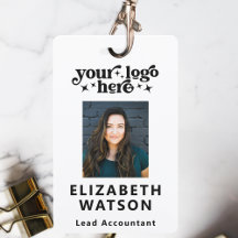 Creador de identificaciones de eventos con foto y 