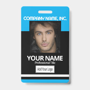 Tarjeta De Identificación Creador de placas de identificación para empleados