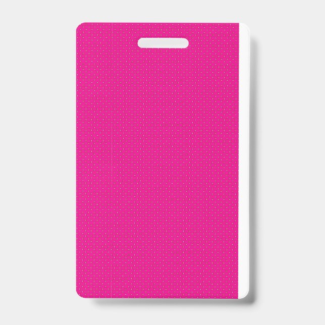 Tarjeta De Identificación Crear distintivos de identificación | Foto persona (Parte frontal)