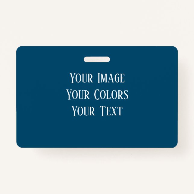 Tarjeta De Identificación Crear el propio (Anverso)