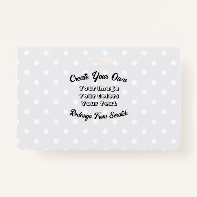 Tarjeta De Identificación Crear el propio (Anverso)