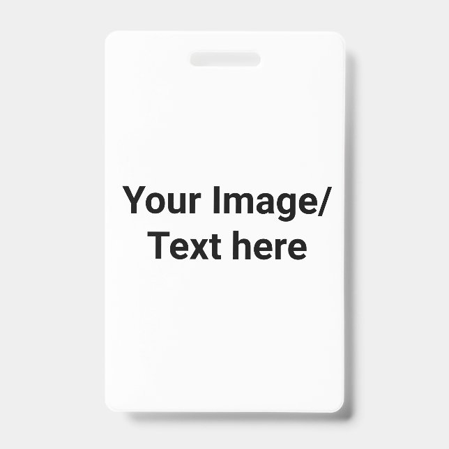 Tarjeta De Identificación Crear el propio (Parte frontal)