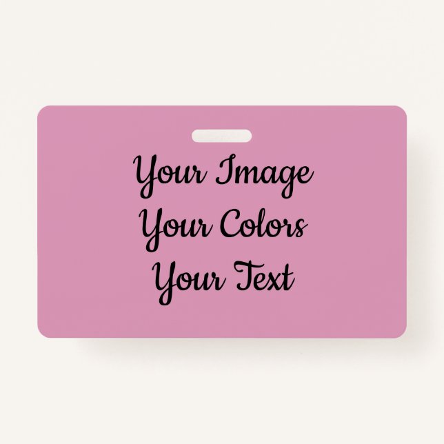 Tarjeta De Identificación Crear el propio (Anverso)