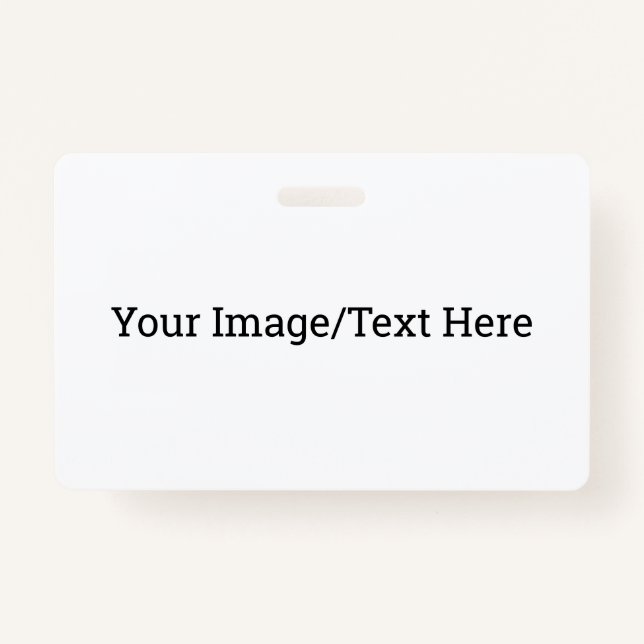 Tarjeta De Identificación Crear el propio (Anverso)