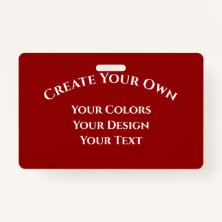 Tarjeta De Identificación Crear el propio