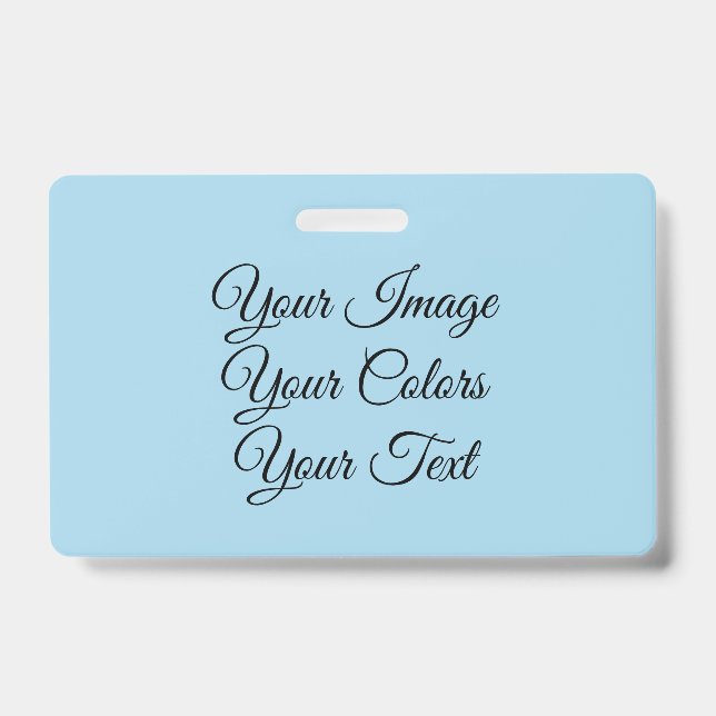 Tarjeta De Identificación Crear el propio (Front)