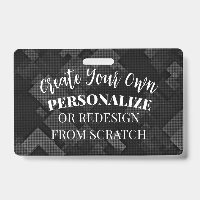 Tarjeta De Identificación Crear personalizado (Parte frontal)