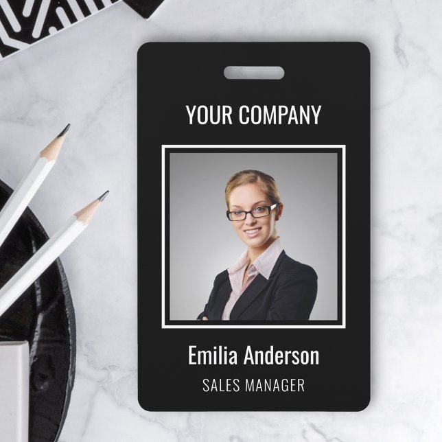 Tarjeta De Identificación Crear su propia placa de foto y texto (Subido por el creador)