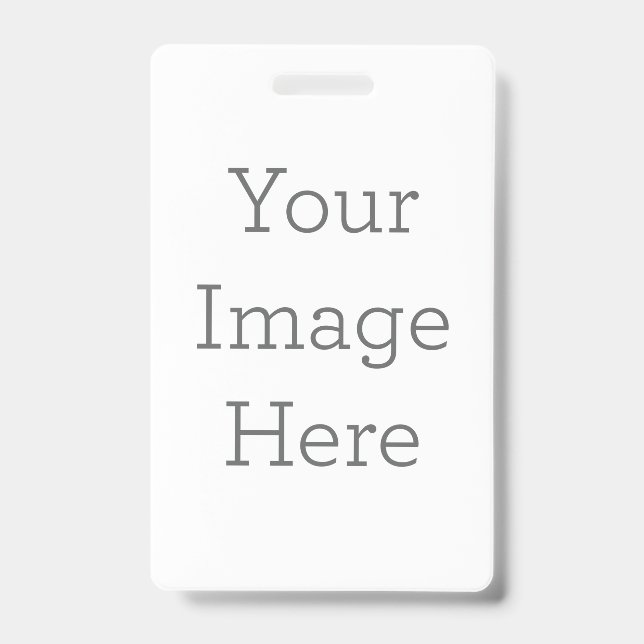 Vertical Tarjeta de identificación (Anverso)