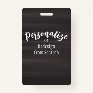 Tarjeta De Identificación Crear su propio diseño personalizado