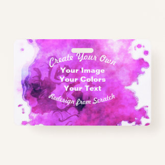 Tarjeta De Identificación Crear su propio diseño personalizado