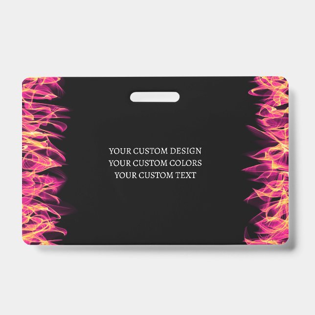 Tarjeta De Identificación Crear su propio personal (Anverso)