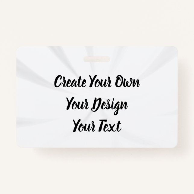 Tarjeta De Identificación Crear su propio personal (Anverso)