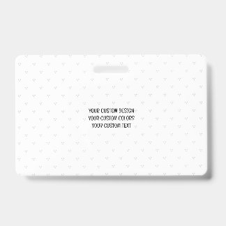 Tarjeta De Identificación Crear su propio personal