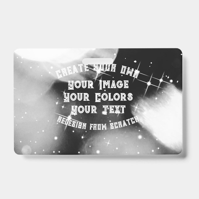 Tarjeta De Identificación Crear su propio Personalizado (Anverso)