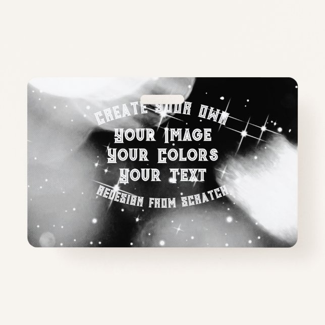 Tarjeta De Identificación Crear su propio Personalizado (Anverso)