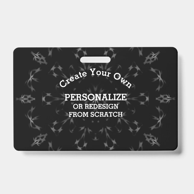 Tarjeta De Identificación Crear su propio Personalizado (Parte frontal)