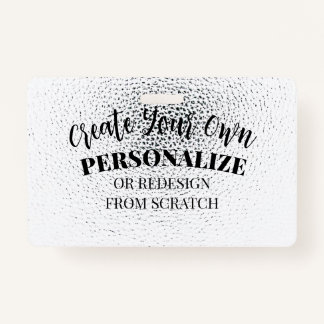 Tarjeta De Identificación Crear su propio Personalizado