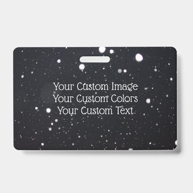 Tarjeta De Identificación Crear un Personalizado (Parte frontal)