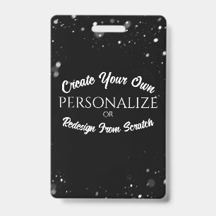 Tarjeta De Identificación Crear un Personalizado personalizado