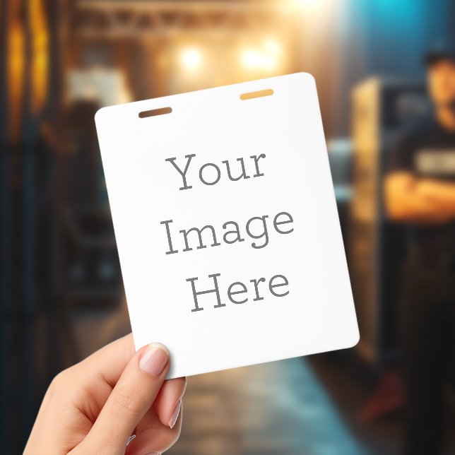 Vertical Tarjeta de identificación (Concierto)