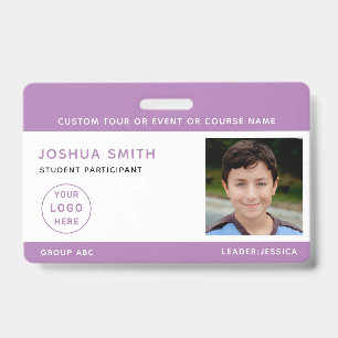 Tarjeta De Identificación Credencial de identificación con foto para niños M