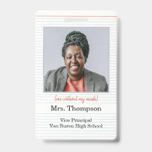 Credencial de identificación de administrador de r