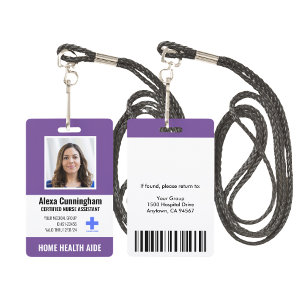 Tarjeta De Identificación Credencial de identificación de Enfermero Certific