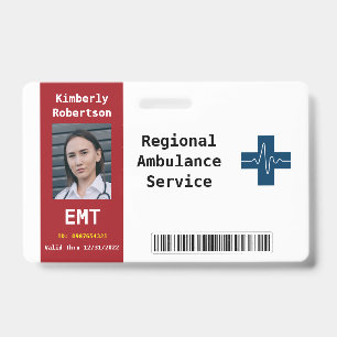 Tarjeta De Identificación Credencial de identificación de seguridad del para