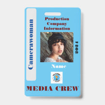 Credencial para equipo de medios