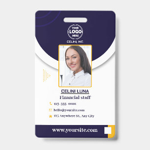 Tarjeta De Identificación Credencial Profesional de Identificación Fotográfi