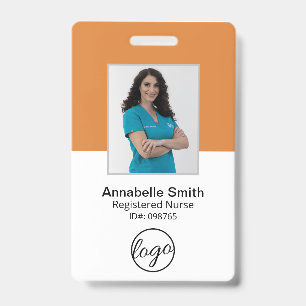 Tarjeta De Identificación Credencial Profesional Sencilla