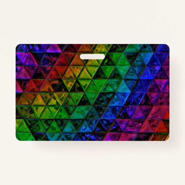 Tarjeta De Identificación Cristal de orgullo (Anverso)