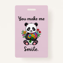 Cuidada Panda Me Haces Sonreír