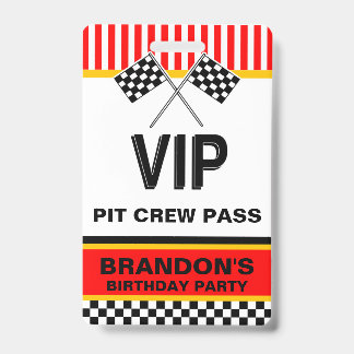 Tarjeta De Identificación cumpleaños