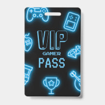 Cumpleaños de videojuegos de cualquier año Neon 