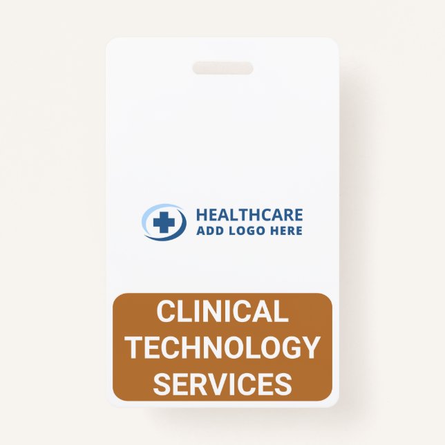 Tarjeta De Identificación Custom CTS Clinical Technology Services Companion (Anverso)