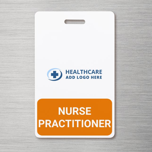 Tarjeta De Identificación Custom Nurse Practitioner NP Recognition Companion (Subido por el creador)