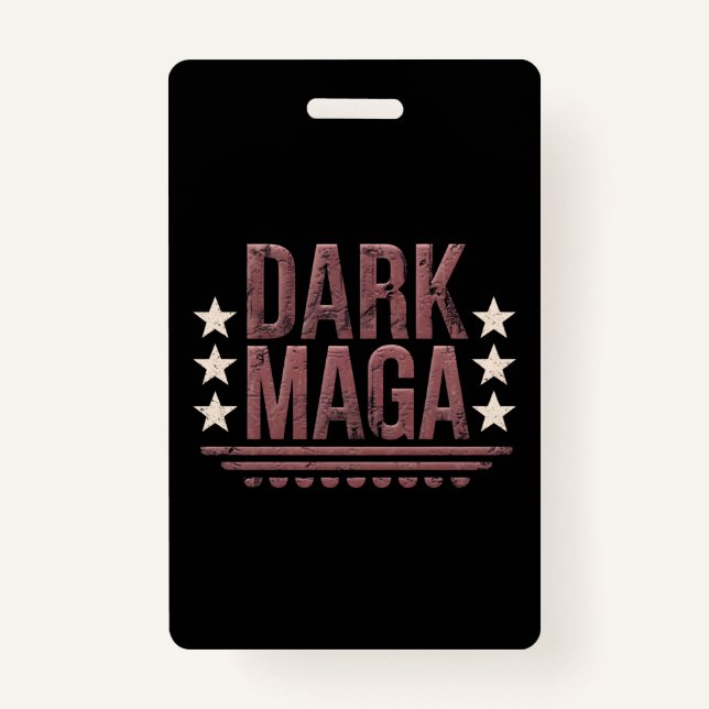TARJETA DE IDENTIFICACIÓN DARK MAGA 2024 (Anverso)