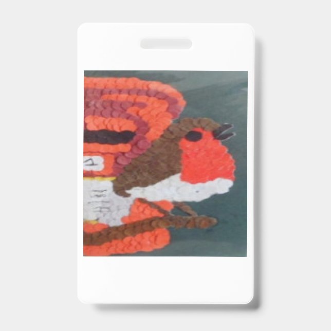 Tarjeta De Identificación Dave Mono (Parte frontal)