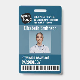 Tarjeta de identificación de asistente personal mé