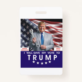 tarjeta de identificación de cinta de cuello