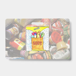 Tarjeta de identificación de cliente de caridad si