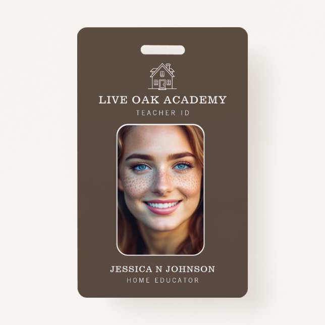 Tarjeta de identificación de docente de escuela pr (Anverso)