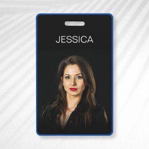 Tarjeta de identificación de empleado corporativo 
