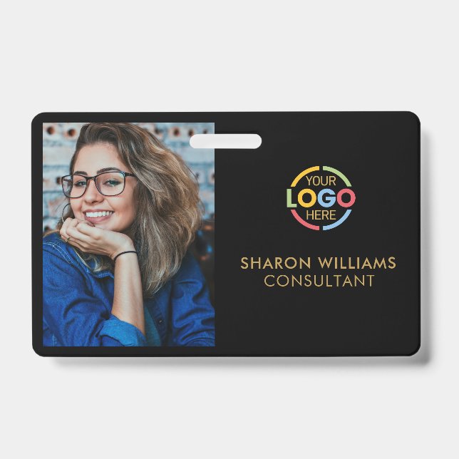 Tarjeta de identificación de empleado de la empres (Parte frontal)